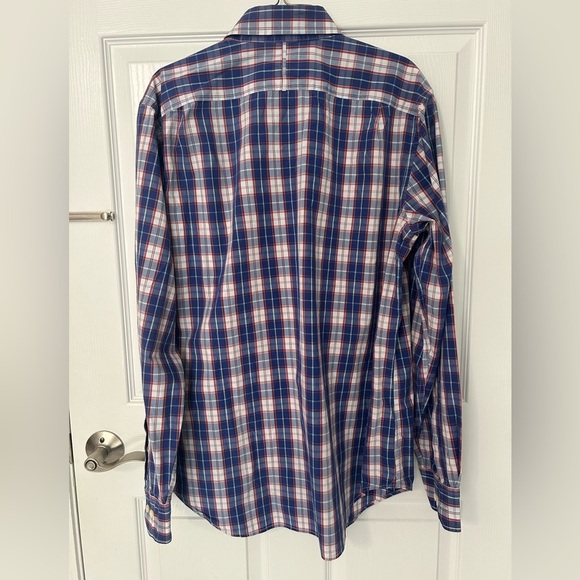 Banana Republic Men’s Long Sleeve Soft Wash Dress Shirt Size Large - Picture 3 of 3